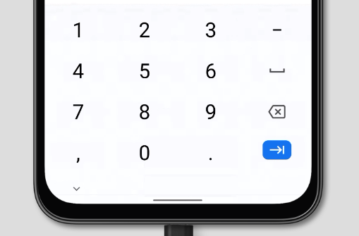 virtual keyboard for inputmode='numeric' on Chrome on Android